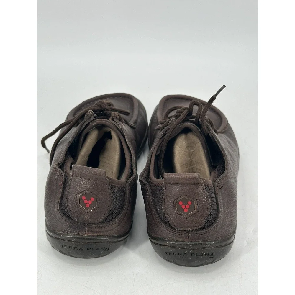 VIVIOBAREFOOT‎ TECHNOLOGY TERRA PLANA LEATHER SHOES MEN'S SIZE EU 47 US 13 BROWN